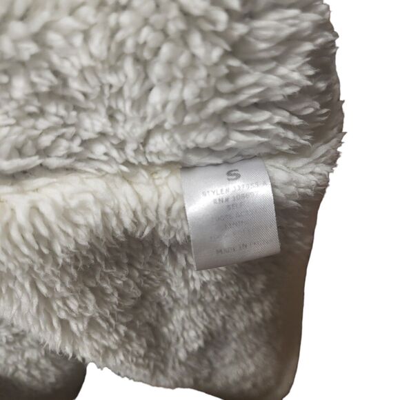 Sweet Rain ultra fuzzy hooded cardigan with pockets, neutral colors, size s - Picture 4 of 4